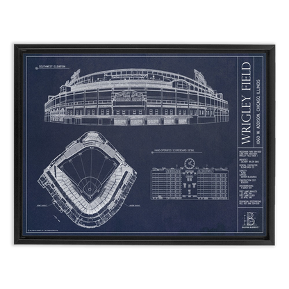 Framed Canvas - Small - Black
