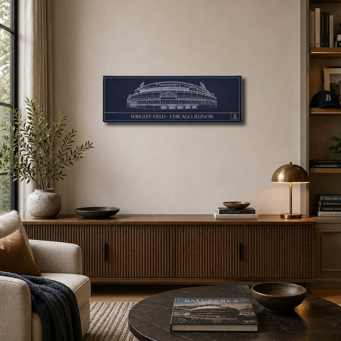 Wrigley Field Panoramic Canvas