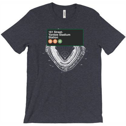Heather Navy / XXL (2XL)