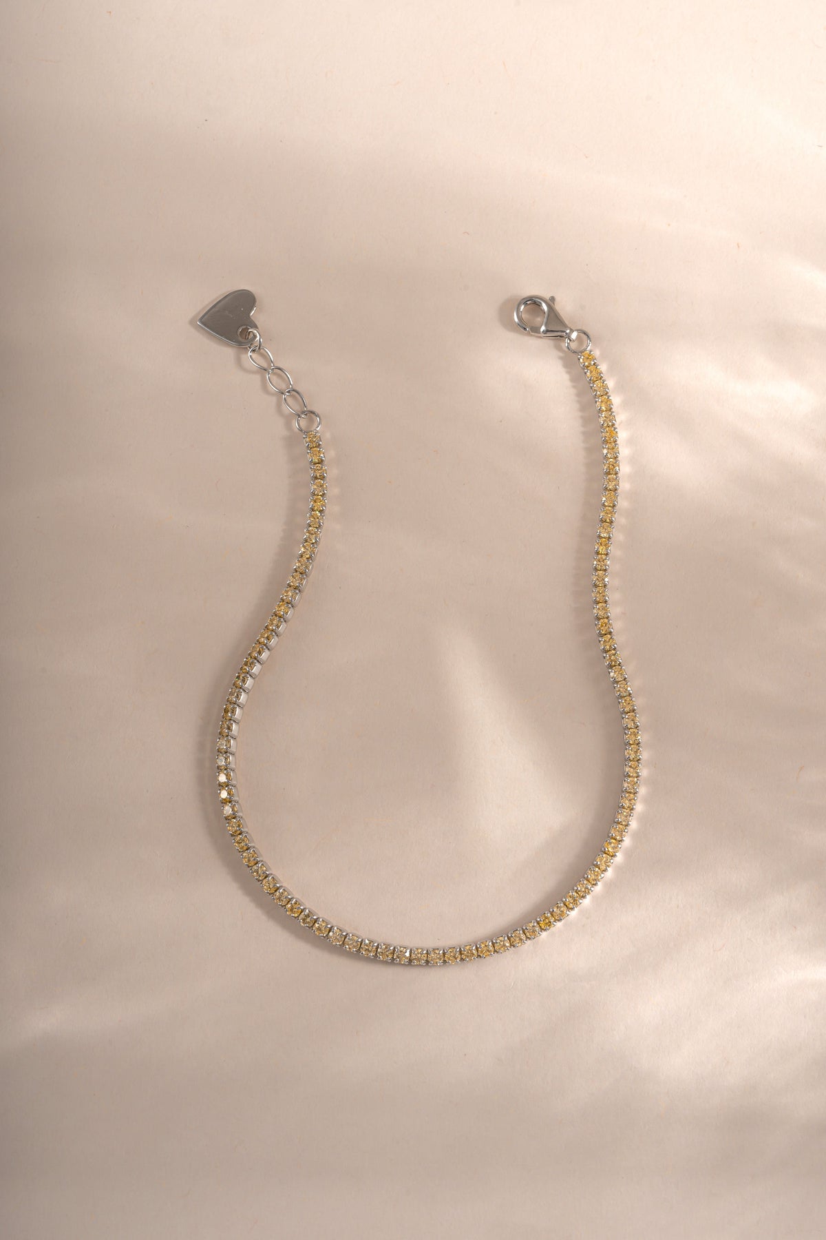 Champagne Tennis Bracelet