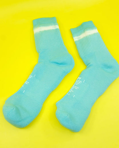 Yucca Tie-Dye Merino Wool Tube Socks