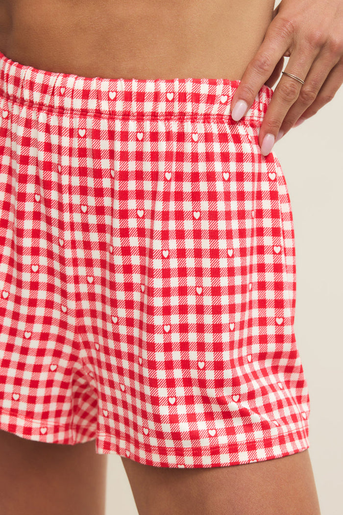Z Supply: Rosie Gingham Short - B Social Boutique
